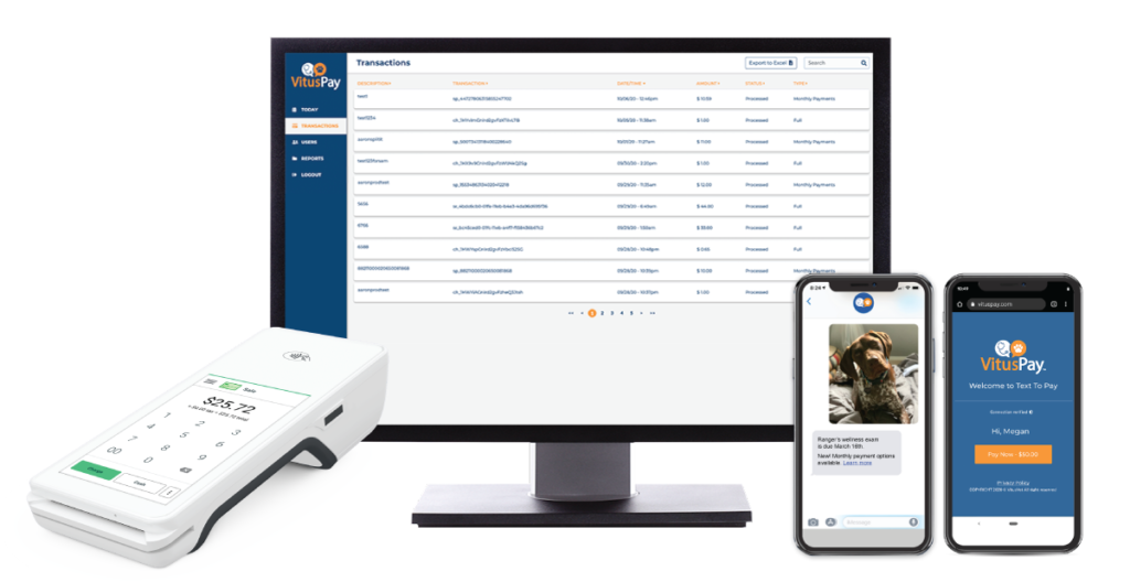 VitusPay is affordable merchant processing for veterinary practices