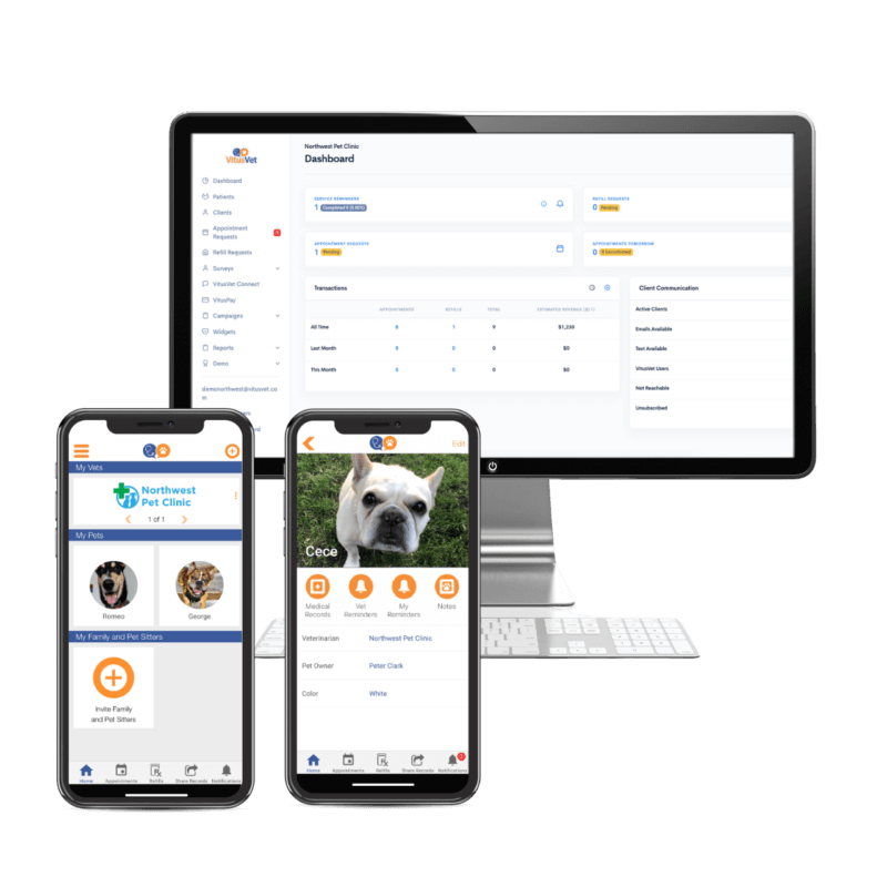 VitusVet Practice Management Software - Appointment Reminders, Veterinary Payments, 2way Texting, Mobile App and more